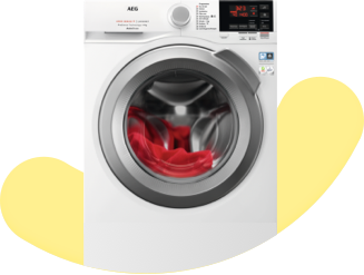 premium wasmachine aeg 8kg huren
