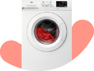 wasdroogcombinatie aeg 8kg 4kg huren