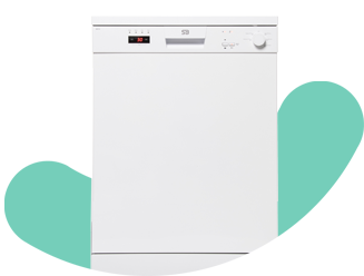 freestanding dishwasher